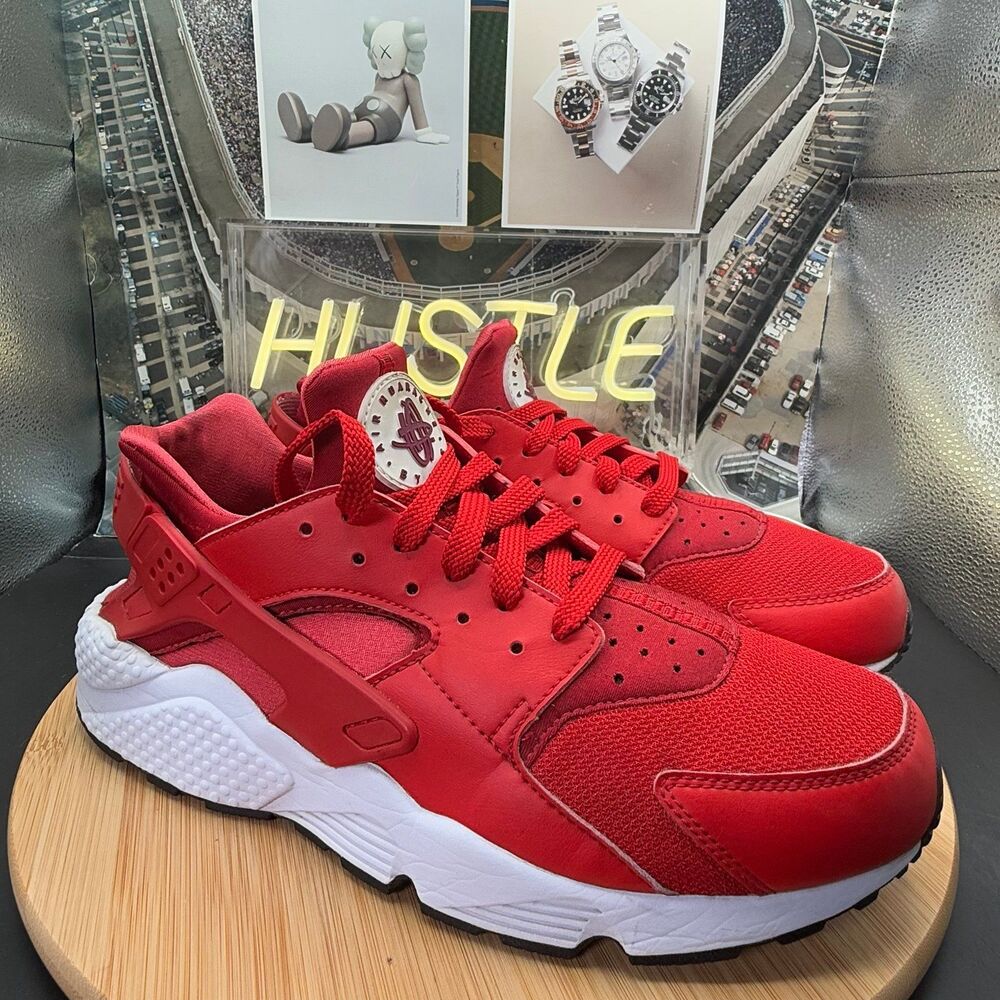 Nike Air Huarache Shoes Mens Size 11 University Red Sneakers